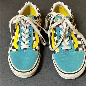 Vans Multicolor Checkered Sneakers